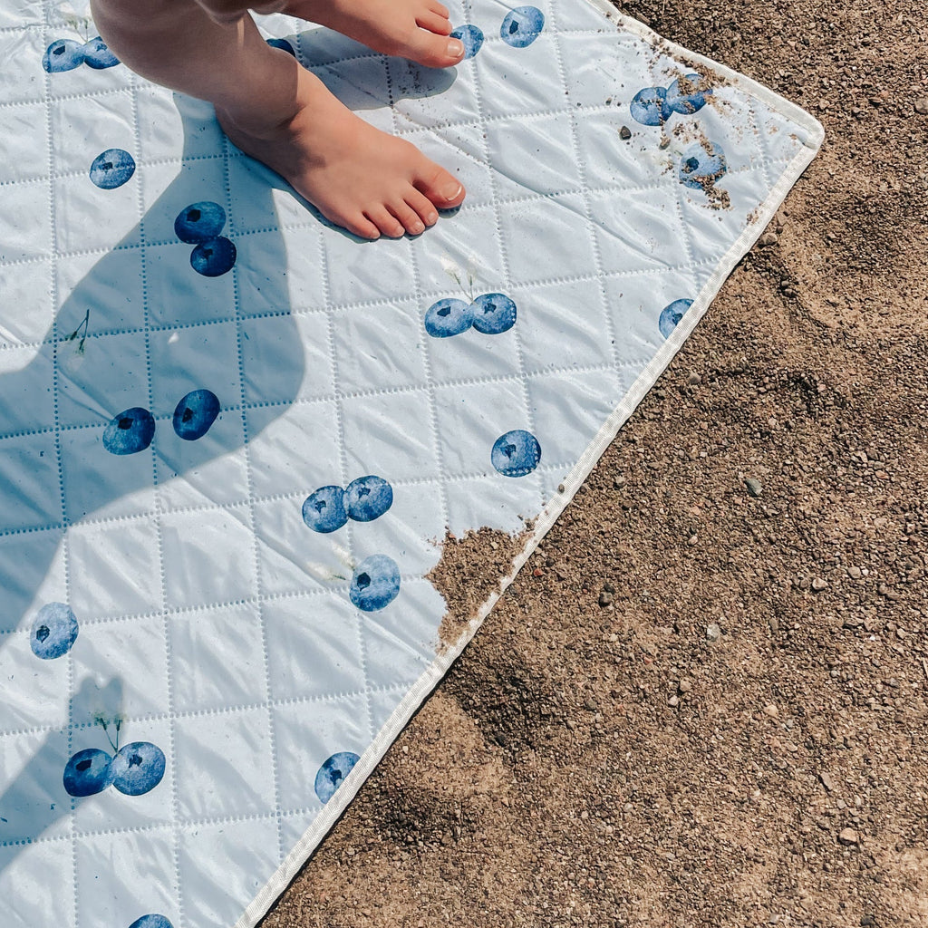 Beach & Games Tablecloth - Blueberries