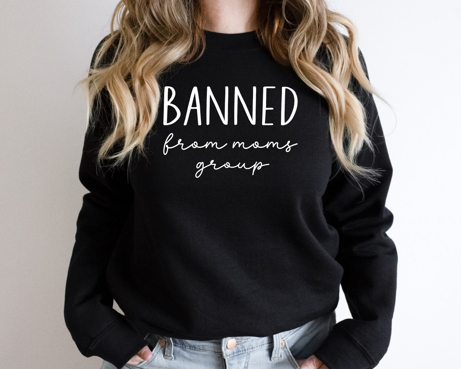 Banned from moms group