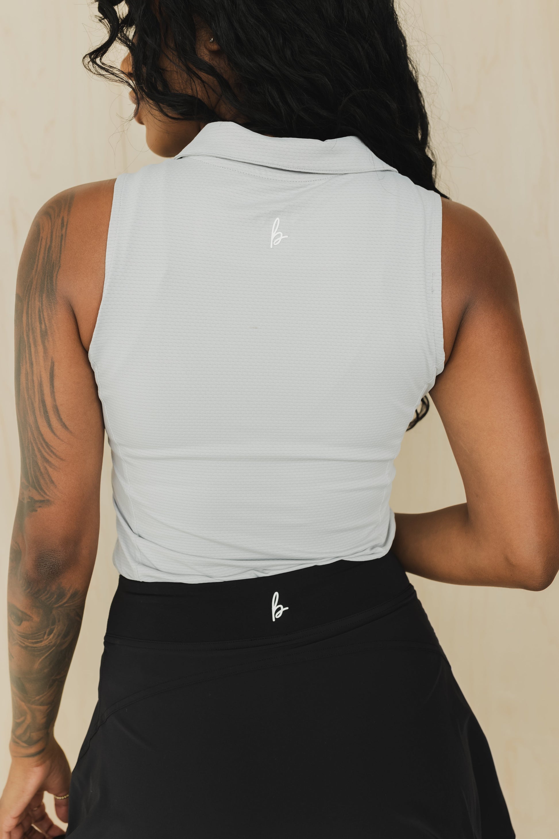 Sleeveless Polo Shirt