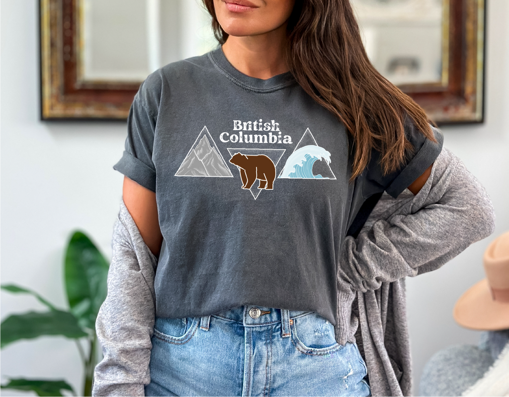British Columbia Triangle Unisex T-shirt | BC Clothing
