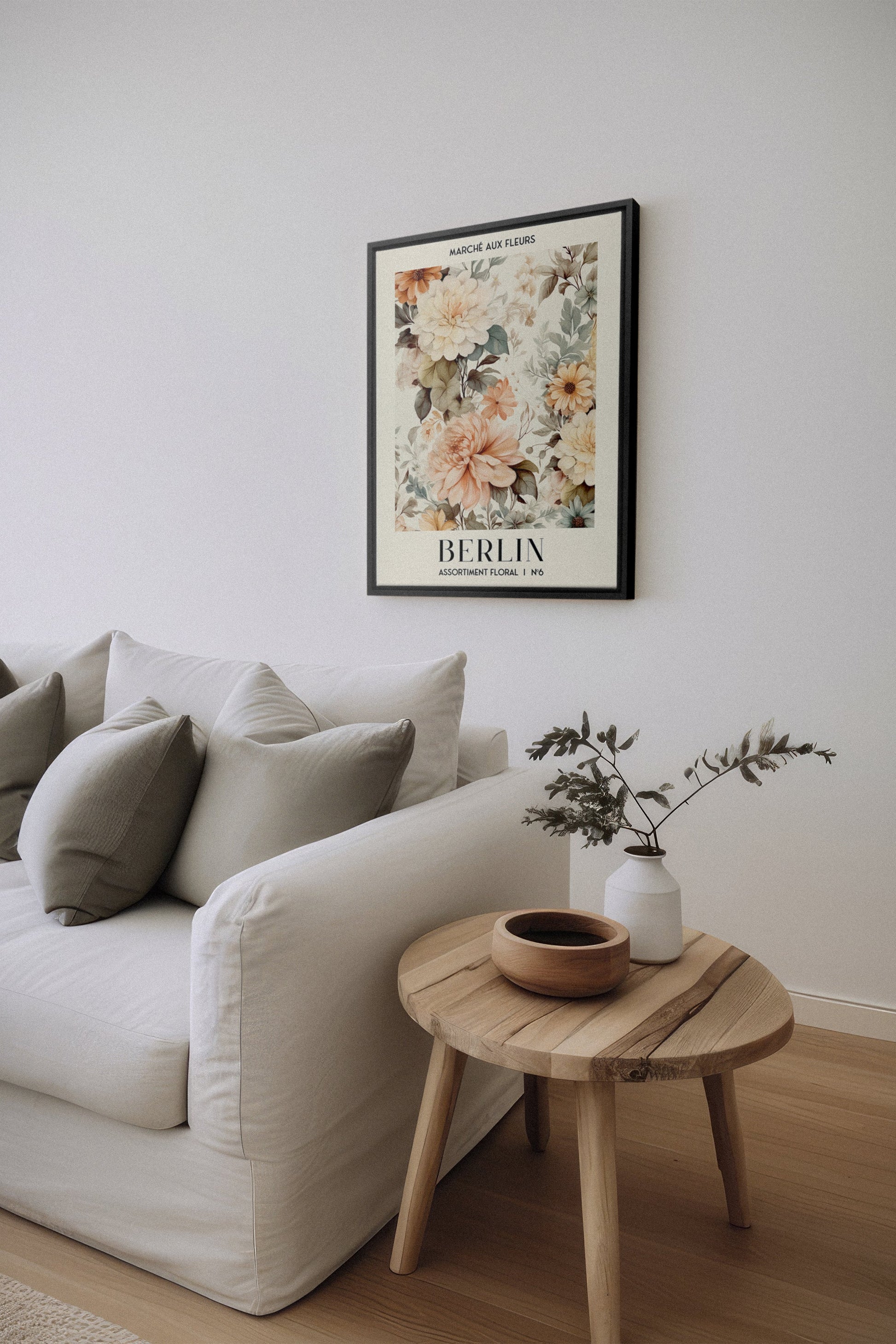 BERLIN, Stretched Canvas Artwork