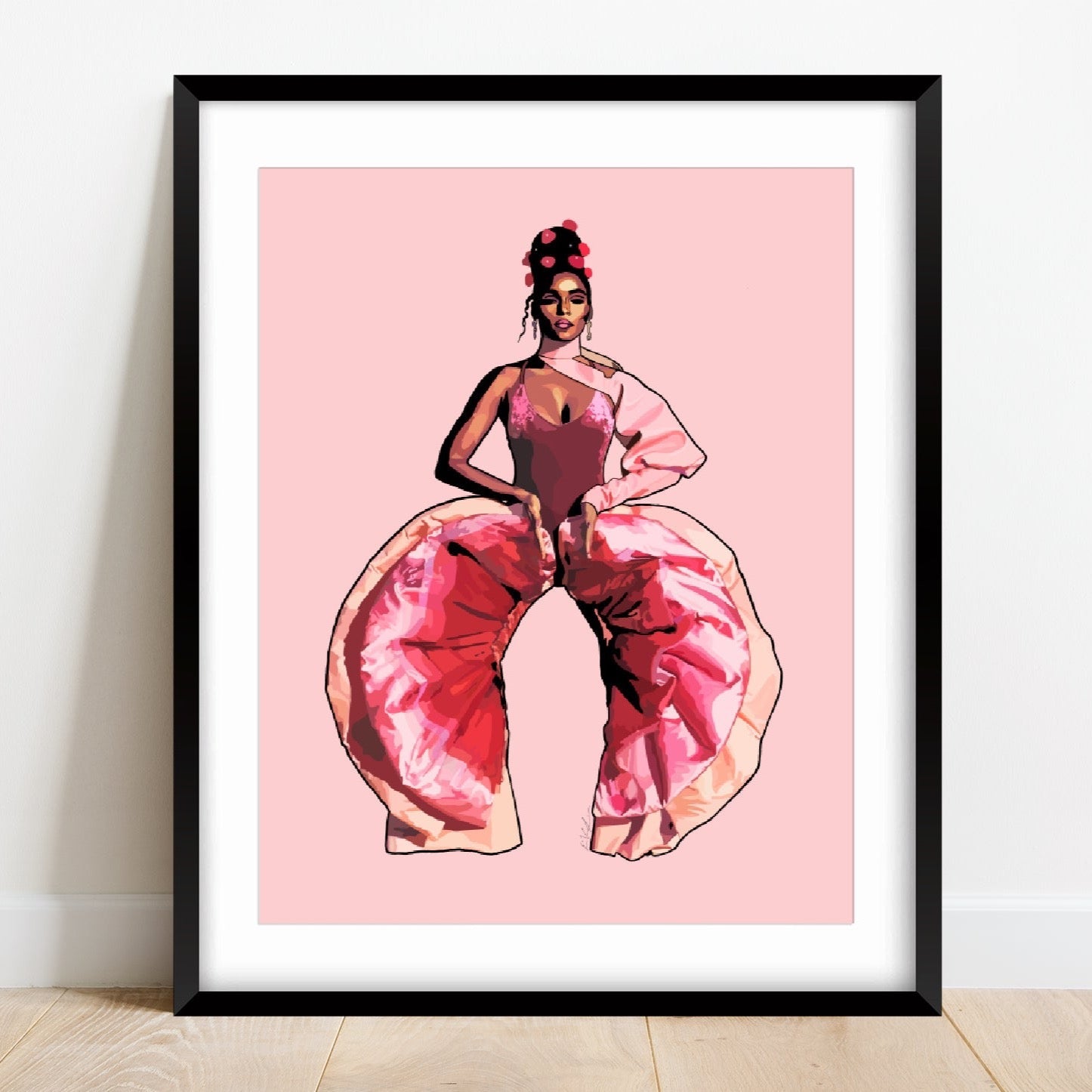 Janelle Monae ART PRINT
