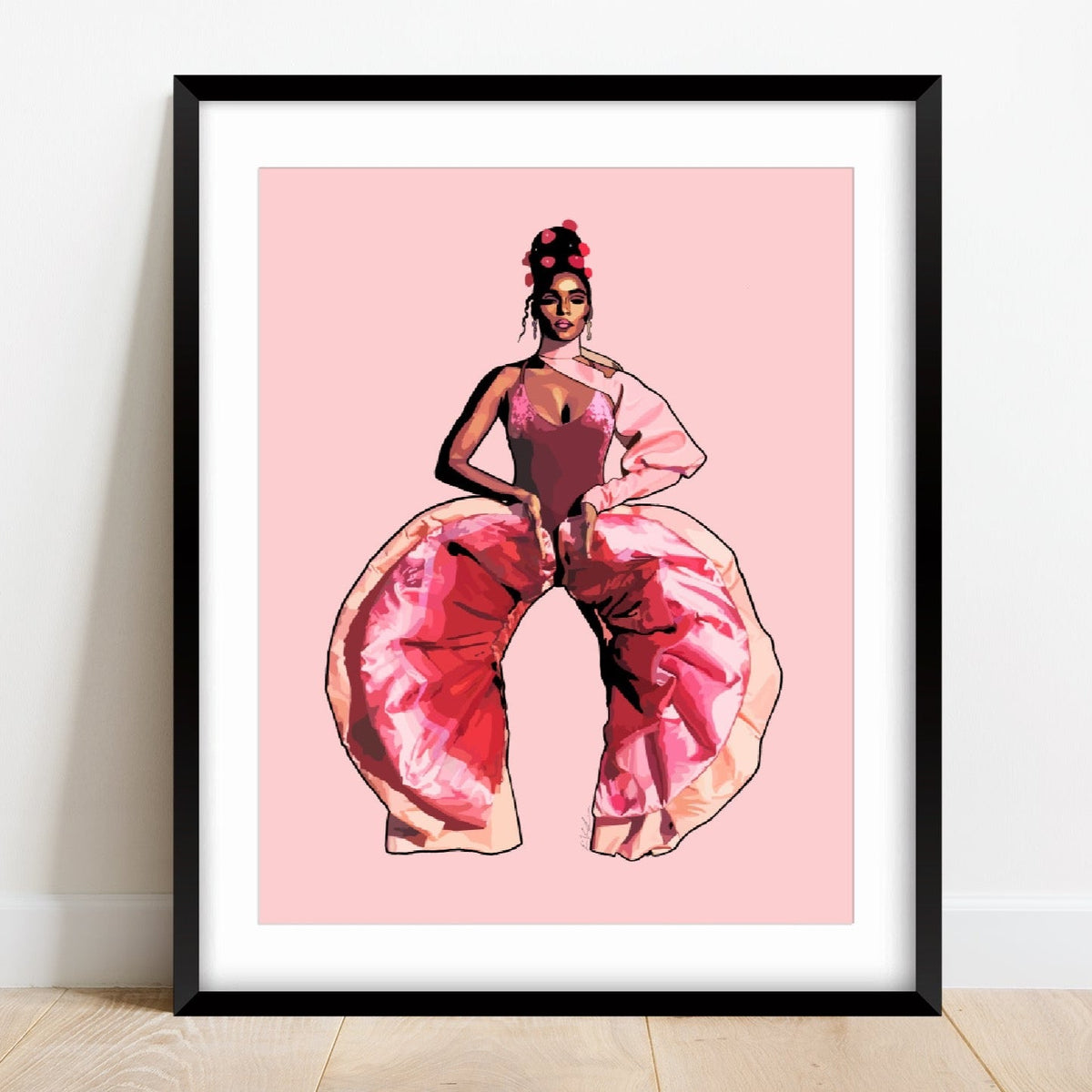 Janelle Monae ART PRINT