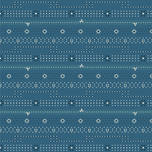 AGF 2.5 Edition - Bandana Bound Denim Binding Fabric, 2.5" strips