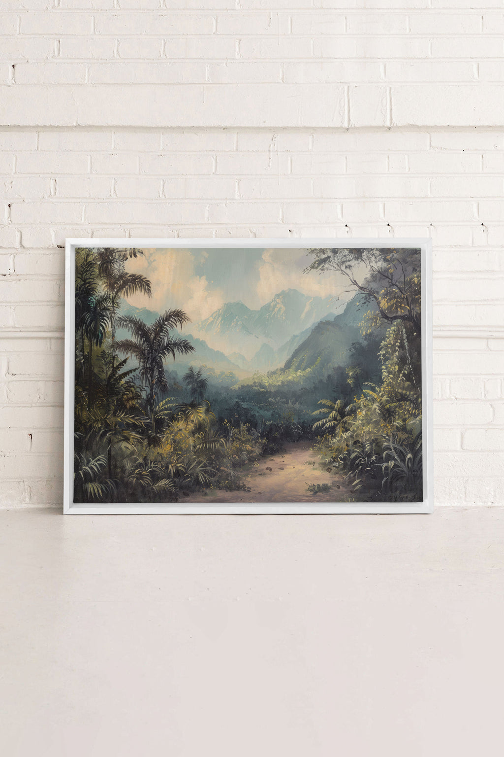 GOLDEN REALM, Stretched Canvas Artwork