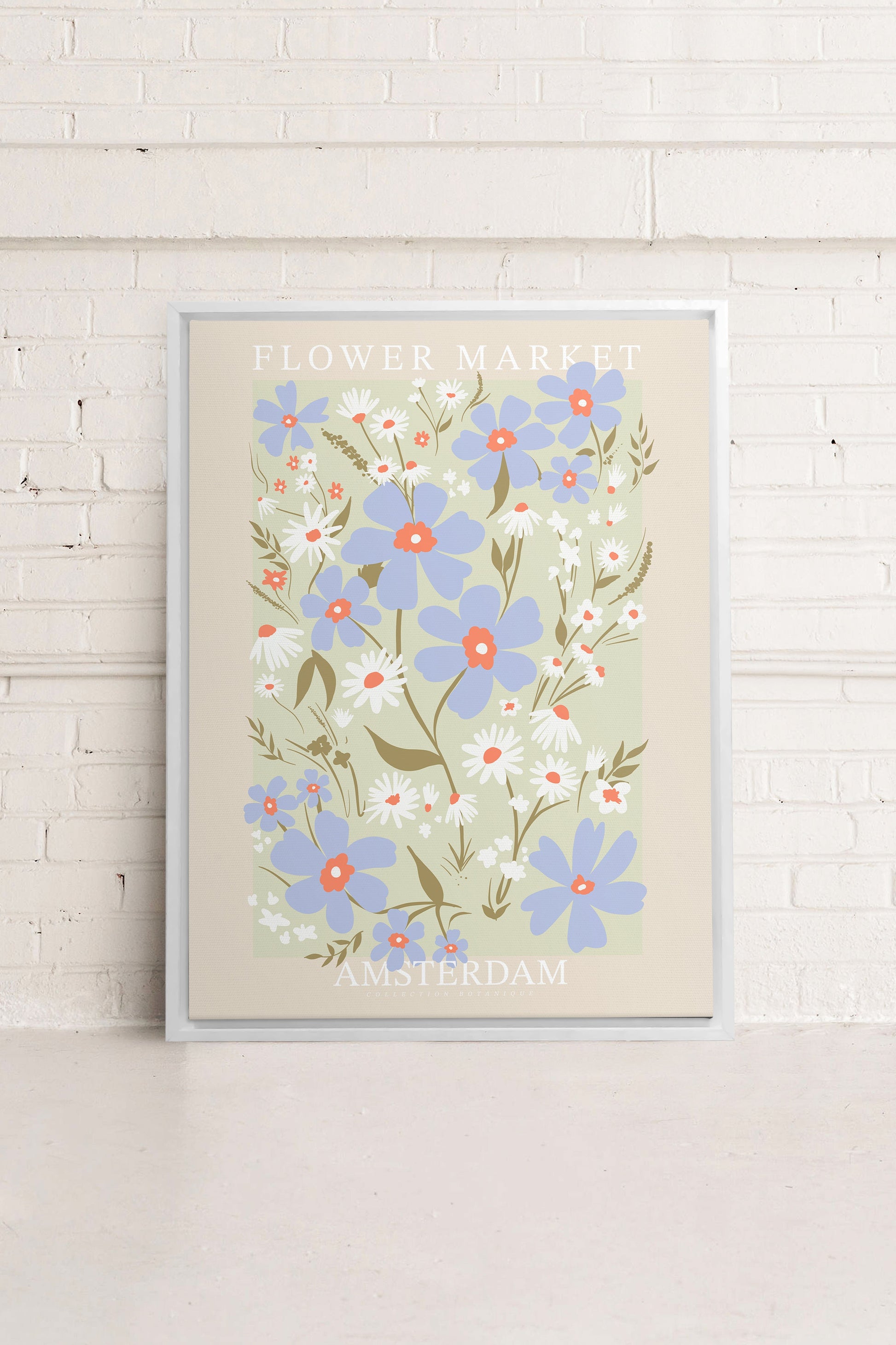 AMSTERDAM BLOOM, Stretched Canvas Artwork