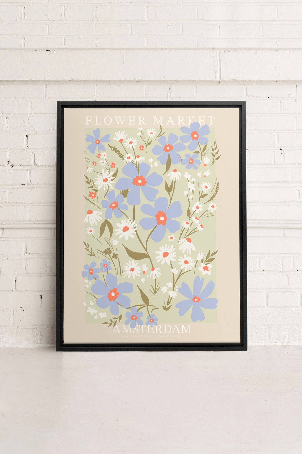 AMSTERDAM BLOOM, Stretched Canvas Artwork