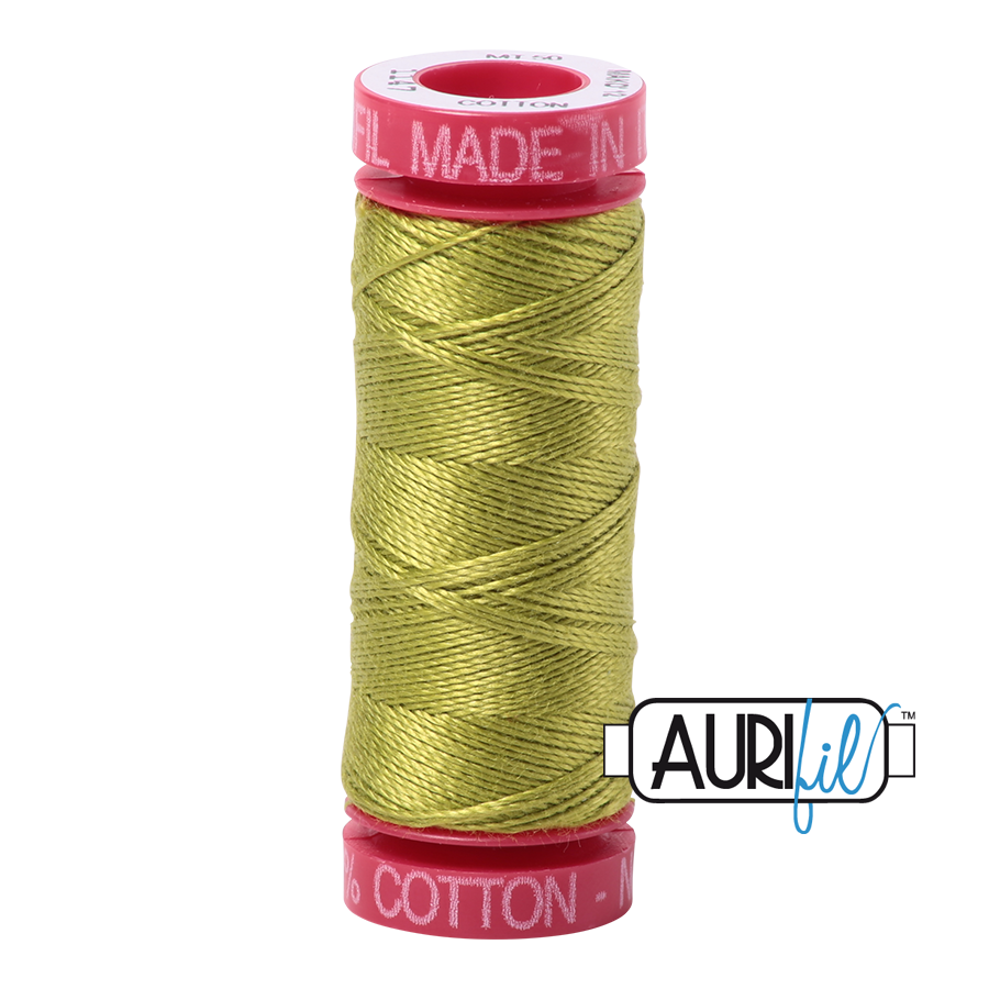 Fil Aurifil – Vert clair 1147 – 12wt