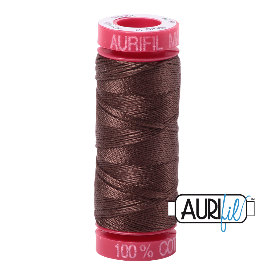 Fil Aurifil - Écorce moyenne 1285 - 12wt