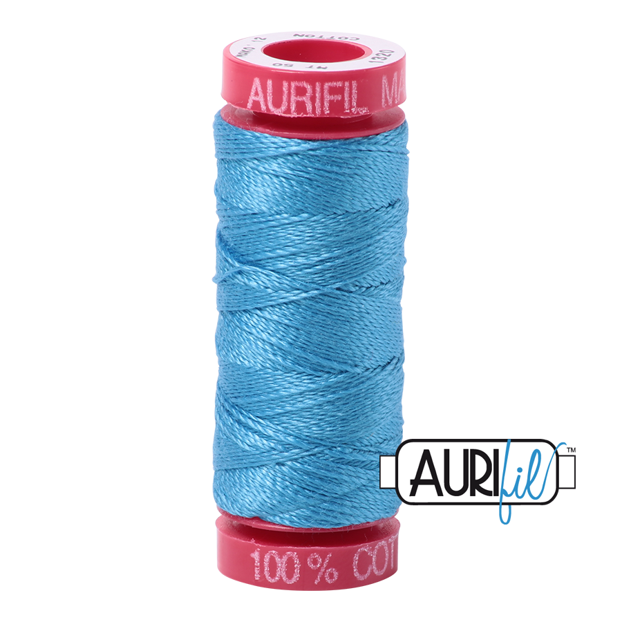 Fil Aurifil - Bleu sarcelle vif 1320 - 12wt