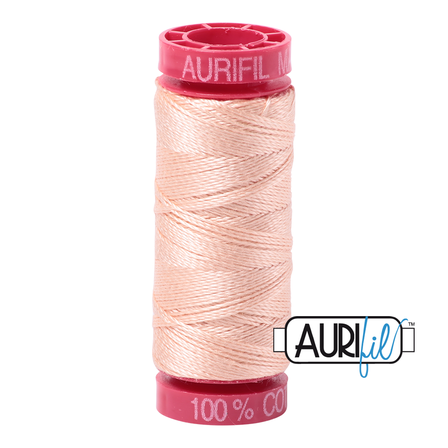 Fil Aurifil - Abricot 2205 - 12wt