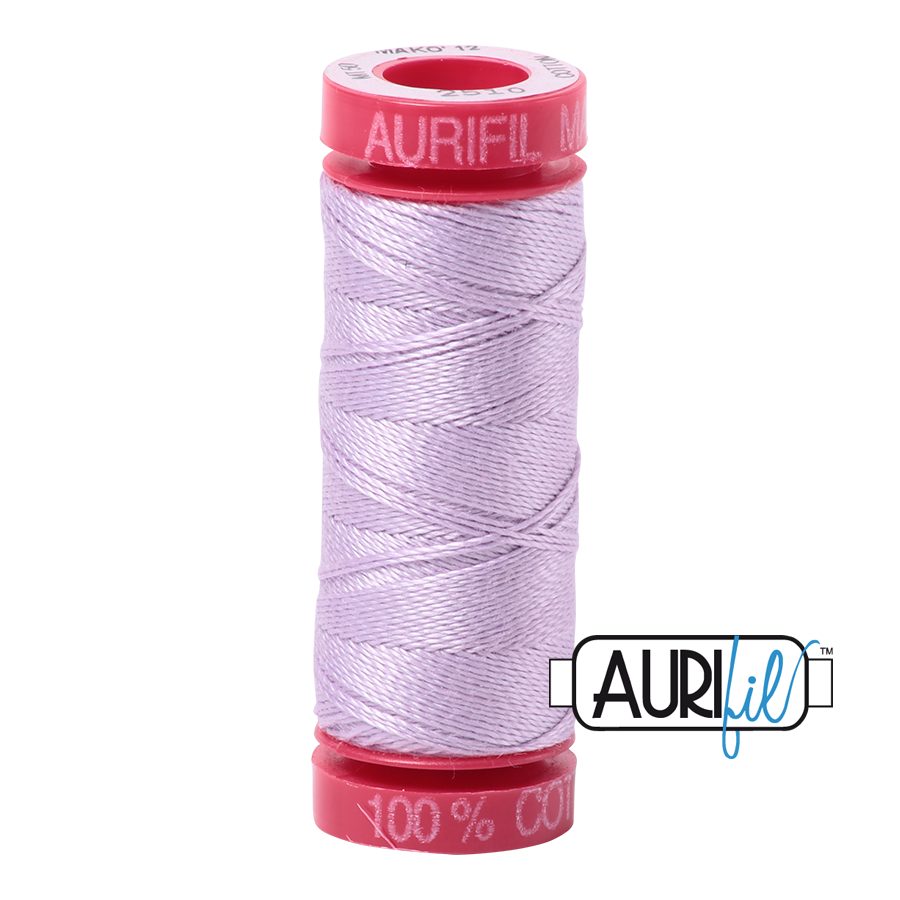 Fil Aurifil - Lilas clair 2510 - 12wt