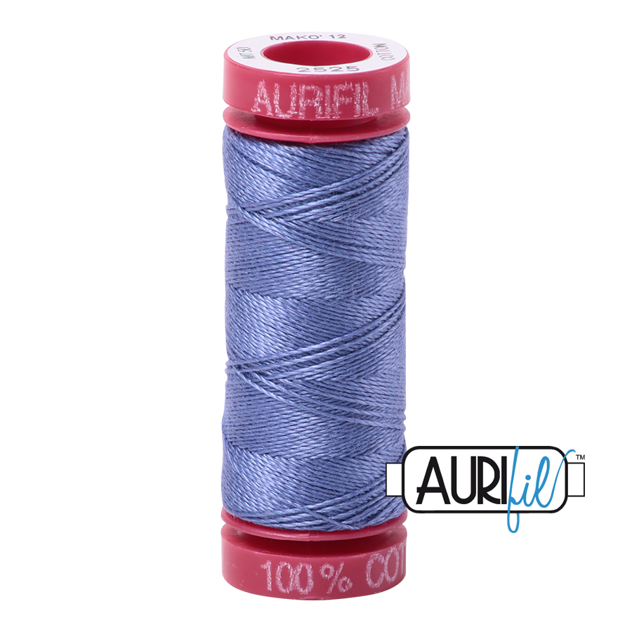 Fil Aurifil - Bleu poussiéreux violet 2525 - 12wt