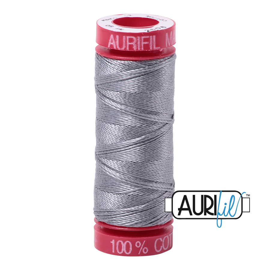 Fil Aurifil - Aluminium 2615 - 12wt