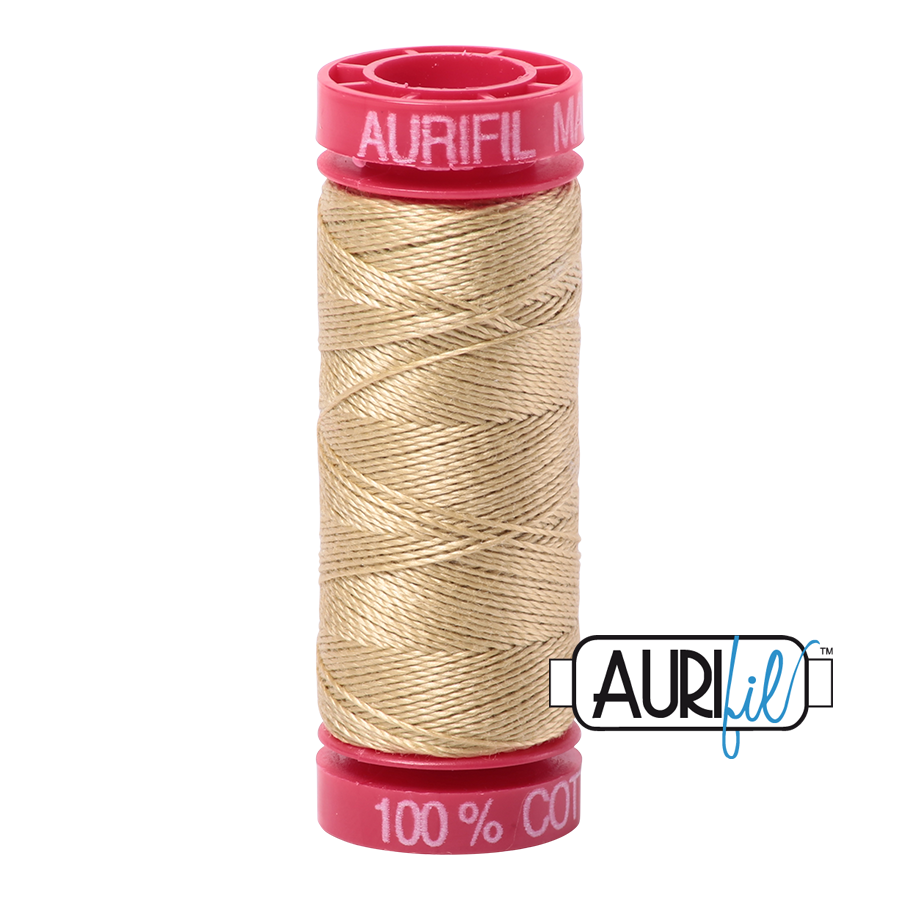 Fil Aurifil - Laiton très léger 2915 - 12wt