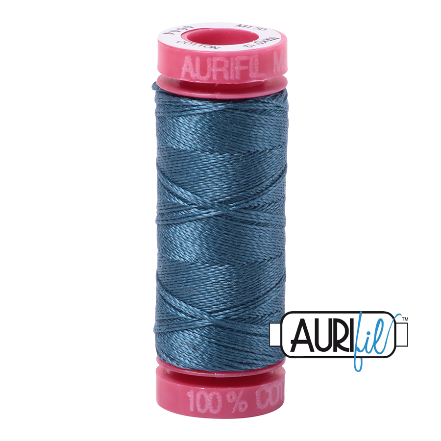 Aurifil Thread - Smoke Blue 4644 - 12wt