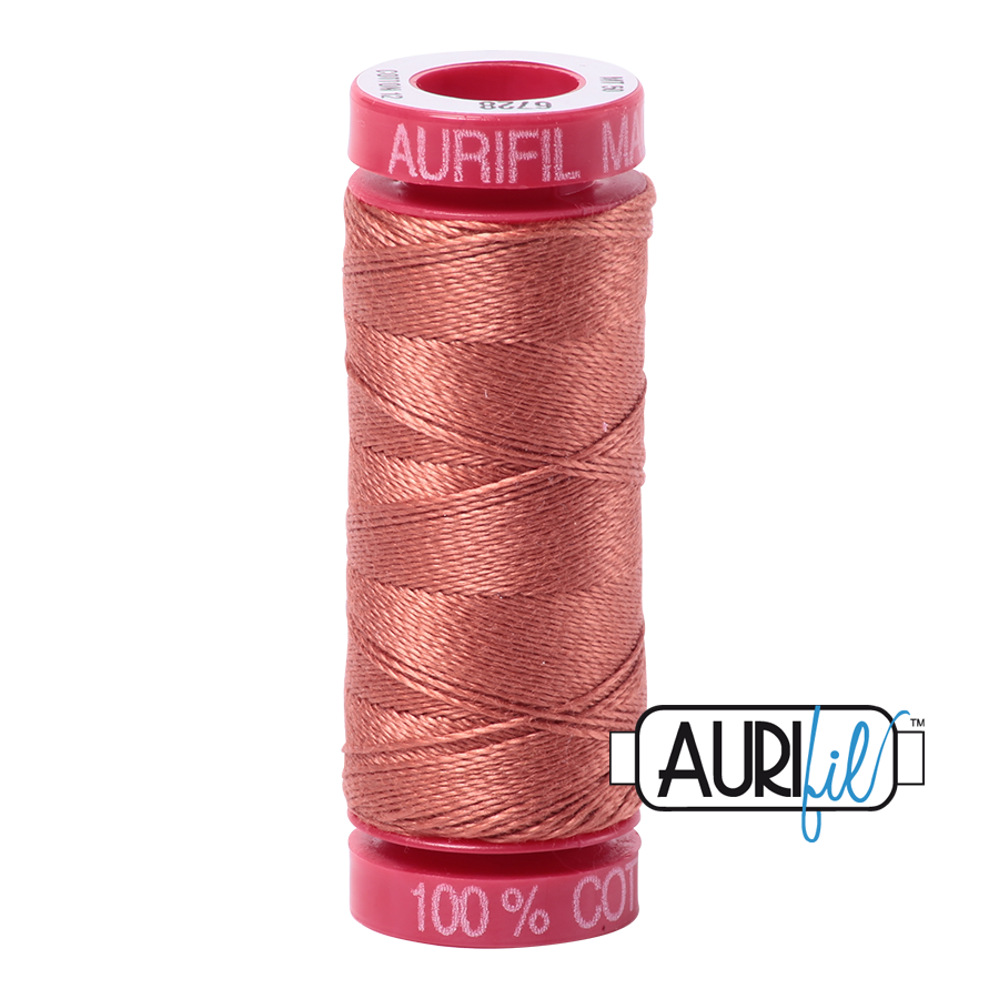 Fil Aurifil - Cinabre 6728 - 12wt