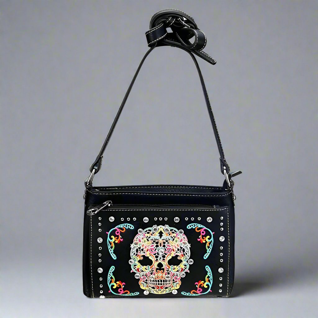 Sac à main bandoulière BOL Sugar Skull en similicuir