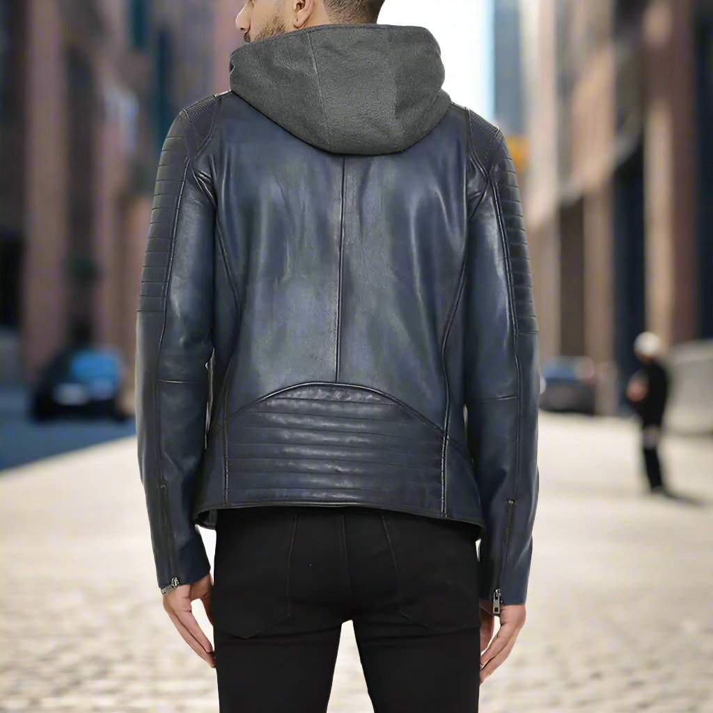 Veste en cuir d'agneau Bally pour homme BOL 