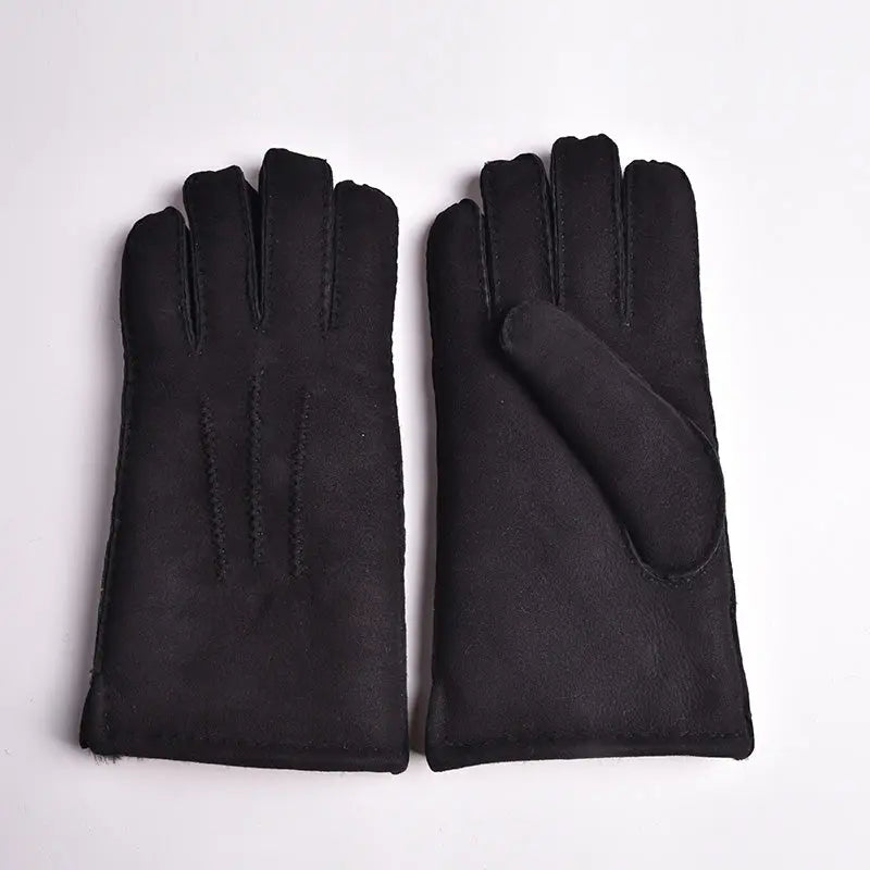 Gants en peau de mouton mérinos cousus main pour hommes BOL