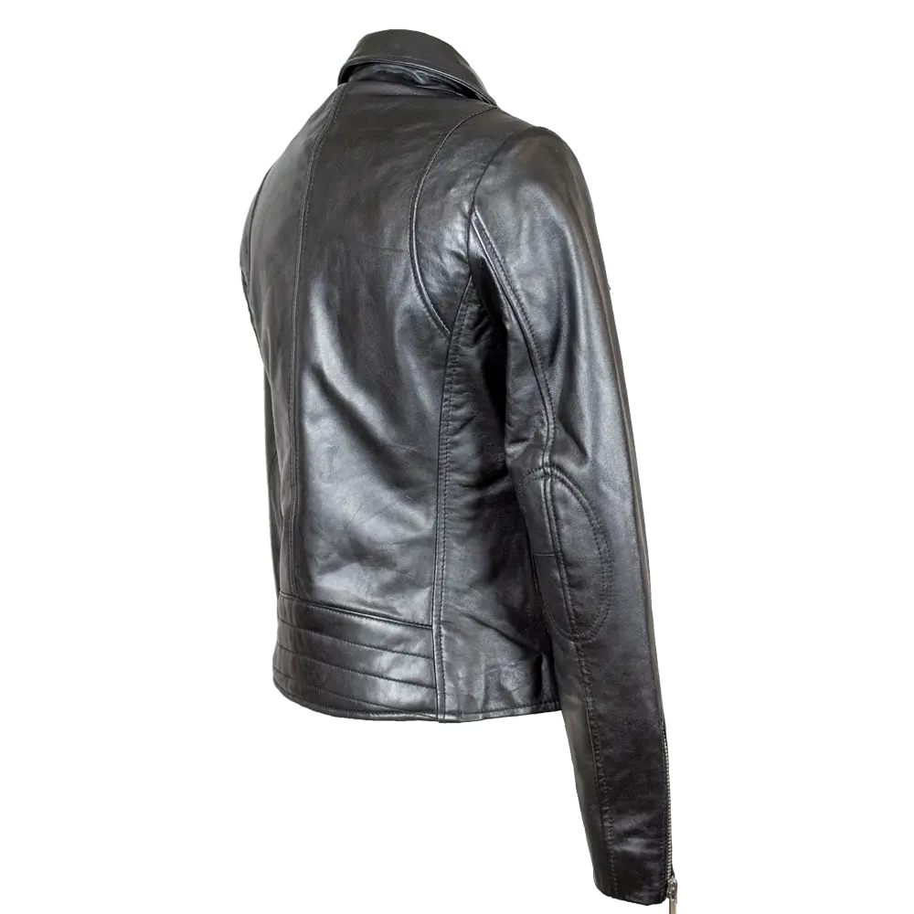 BOL Women's Biker Style Leather Jacket