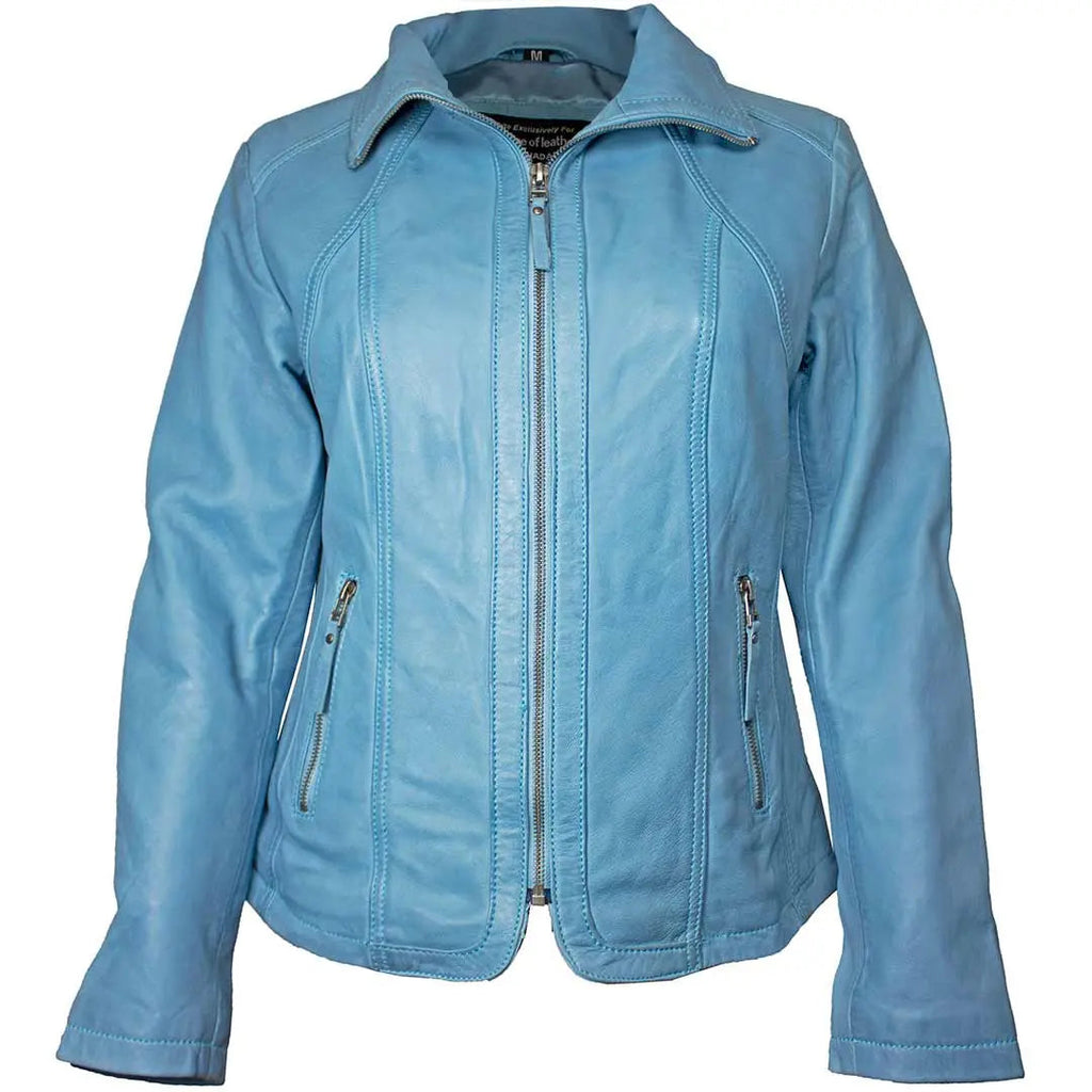 Veste en cuir Grace pour femme de BOL