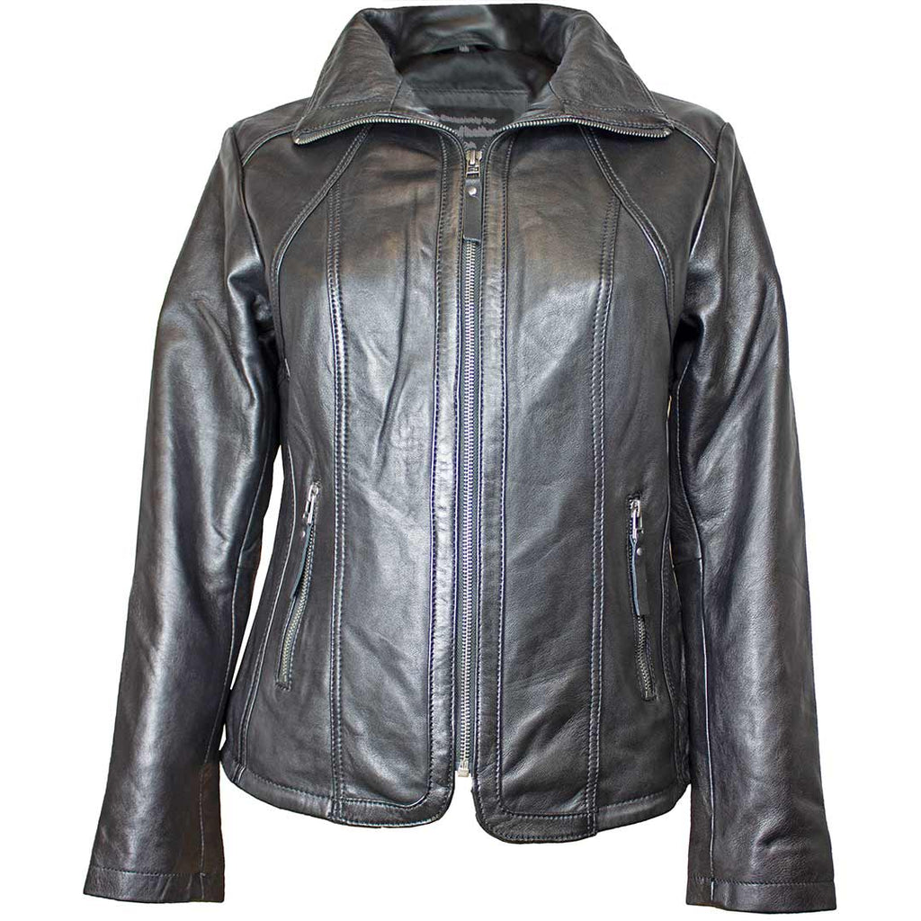 Veste en cuir Grace pour femme de BOL