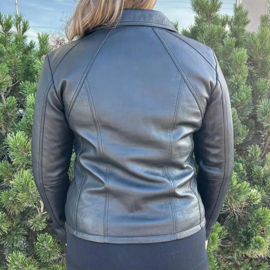 Veste en cuir Grace pour femme de BOL
