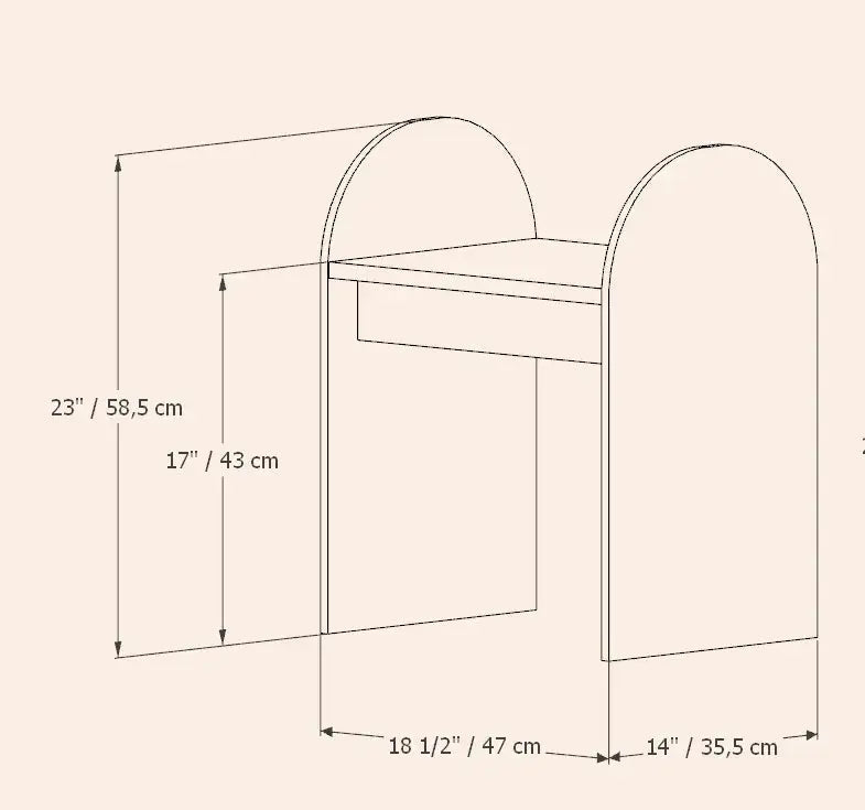 BUIS Stool and Side Table
