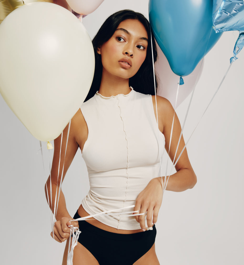 Teen Leakproof Cotton Bikini