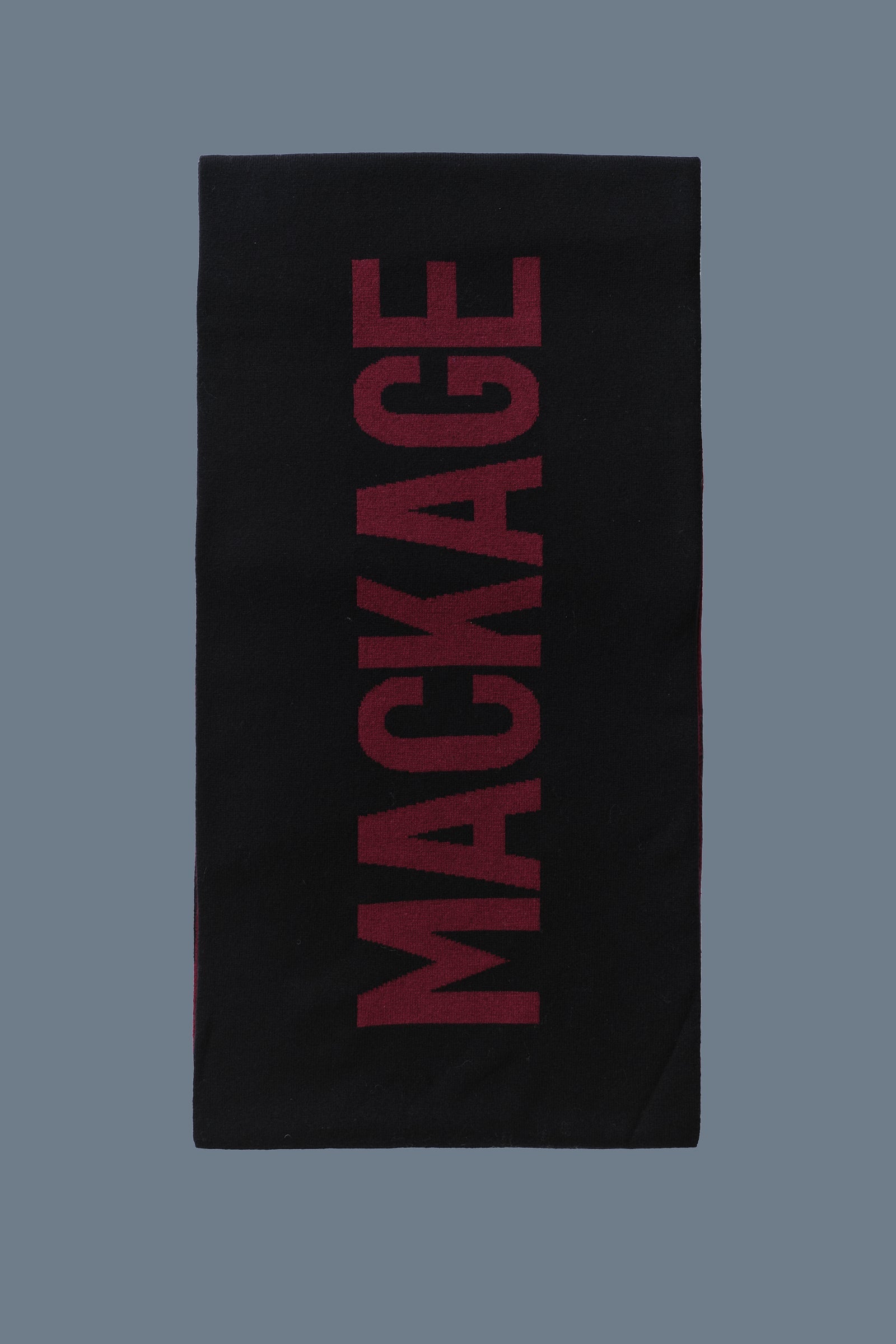 JUNO 2-in-1 merino blend logo scarf
