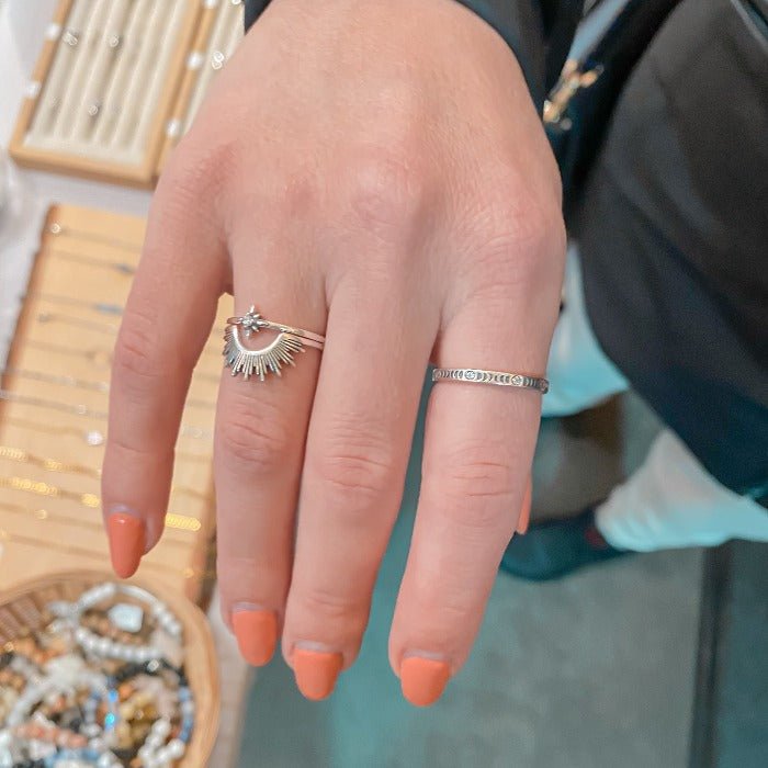 ESTRELLA | Bague en argent sterling 925 et zircon