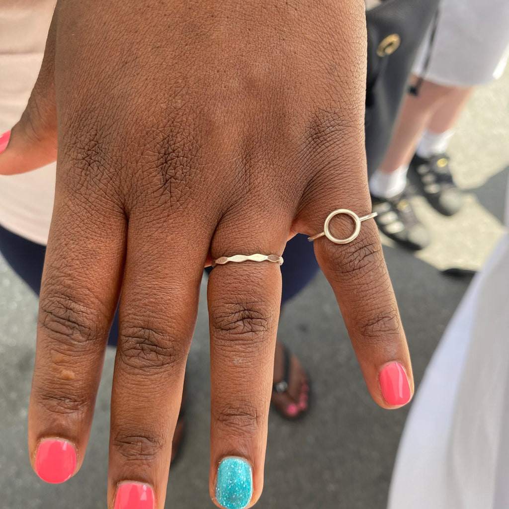 ONDE | Bague en argent sterling 925