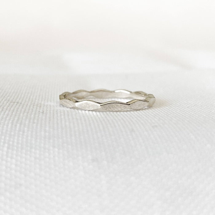 ONDE | Bague en argent sterling 925