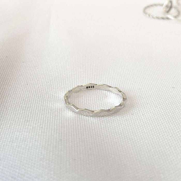ONDE | Bague en argent sterling 925