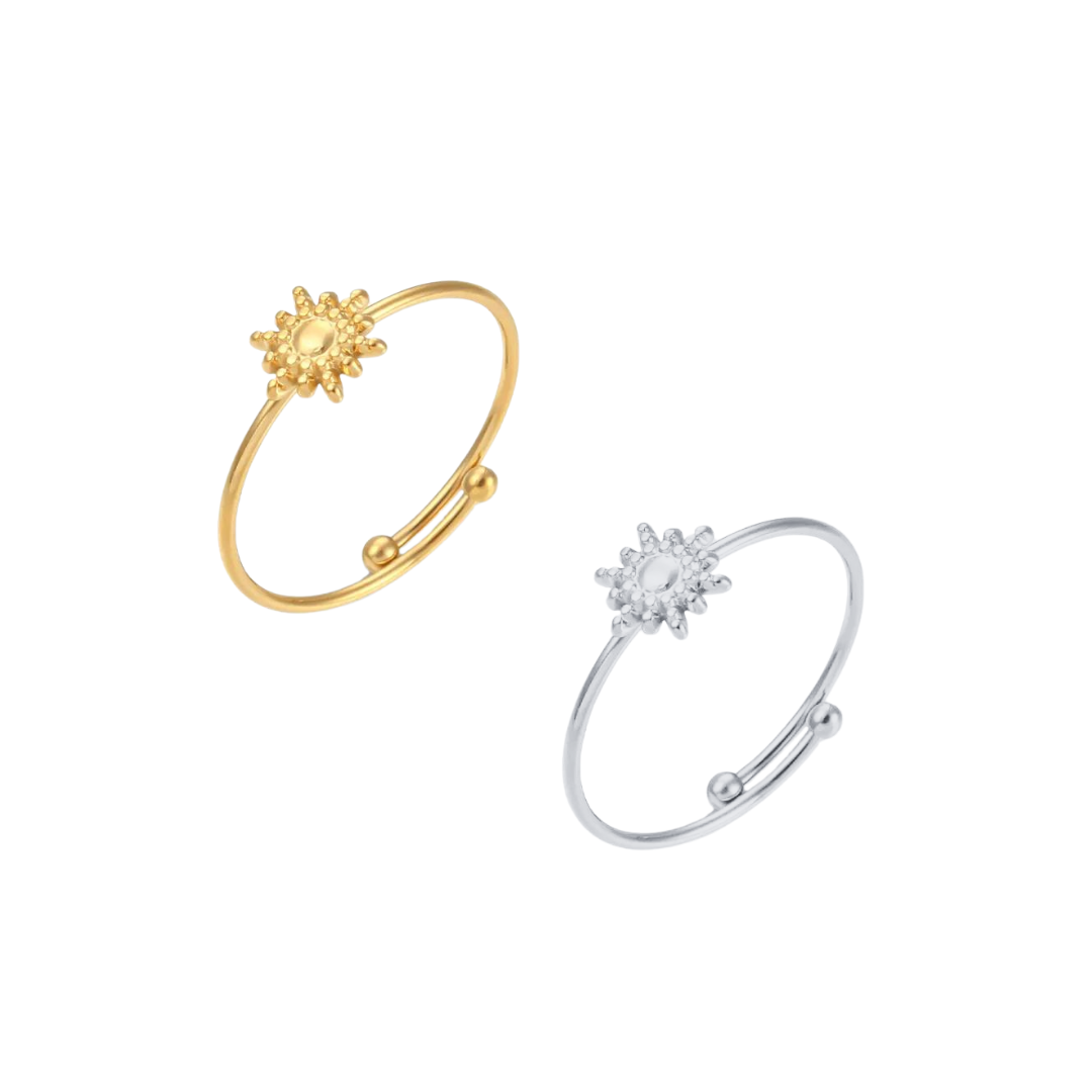 Golden Hour Adjustable Ring