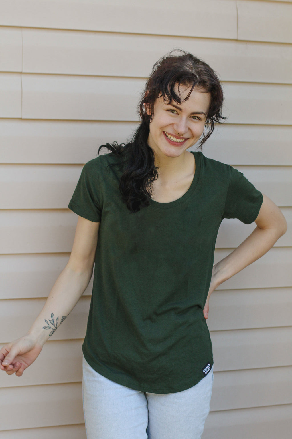 Women's Bamboo Tee - Plain Apparel