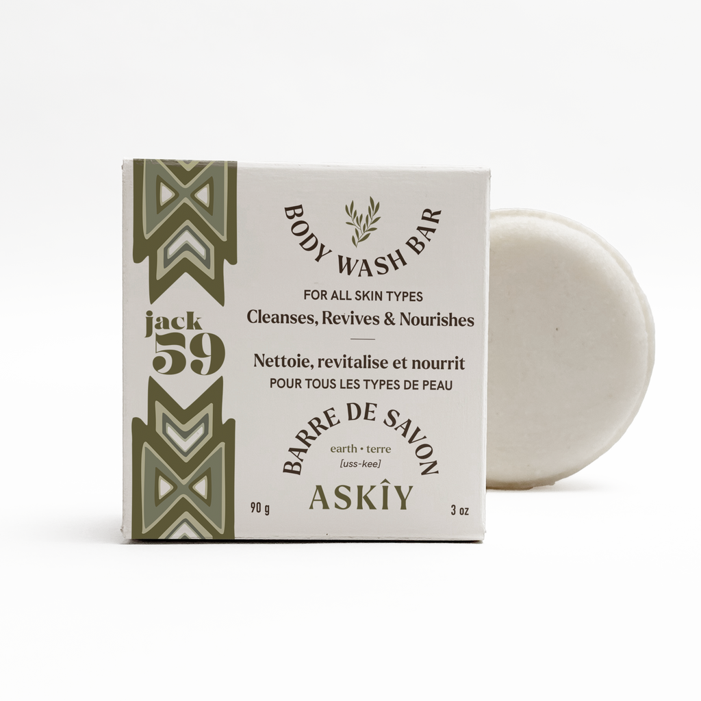 Savon nettoyant pour le corps Askîy (Terre)