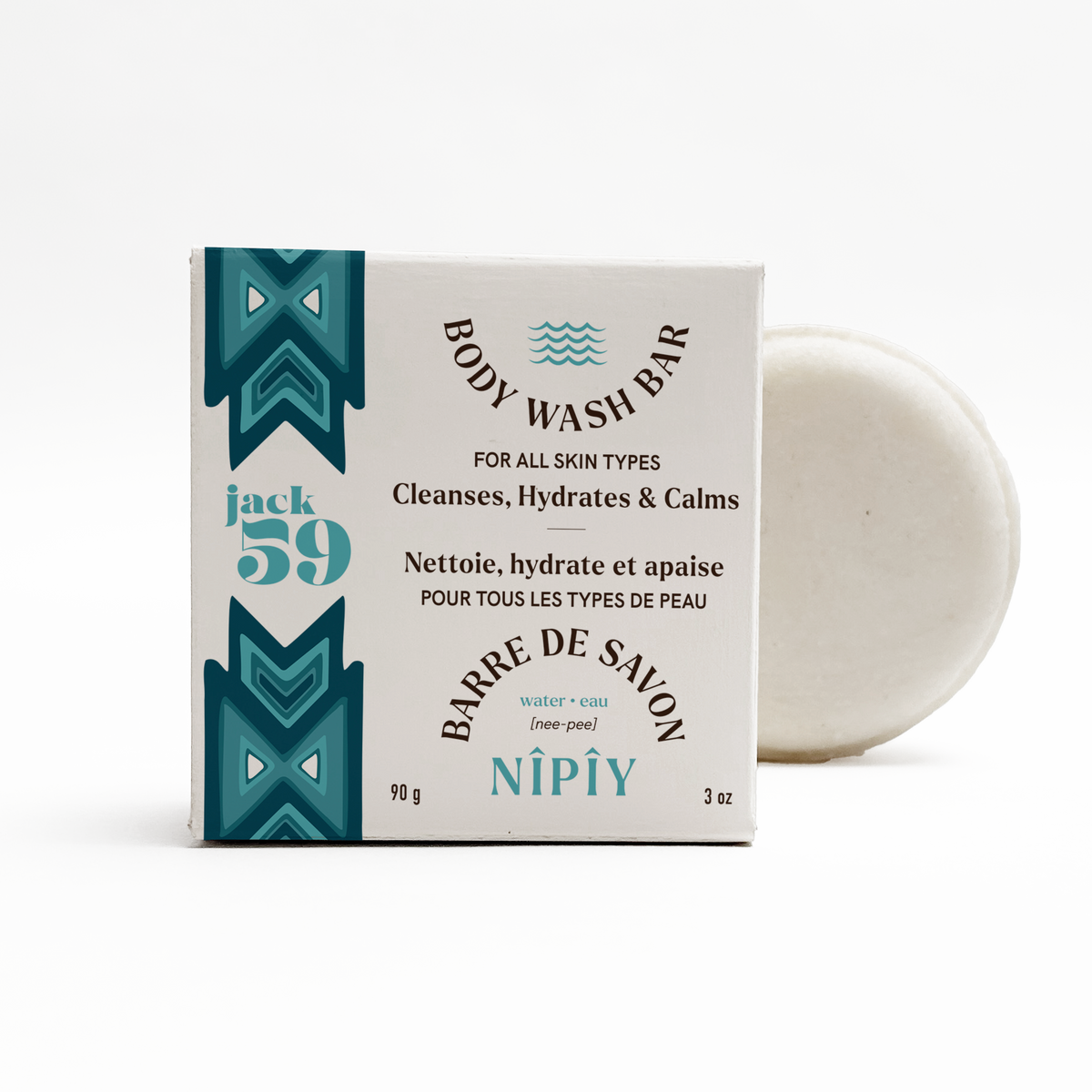 Savon nettoyant pour le corps Nîpîy (Eau)