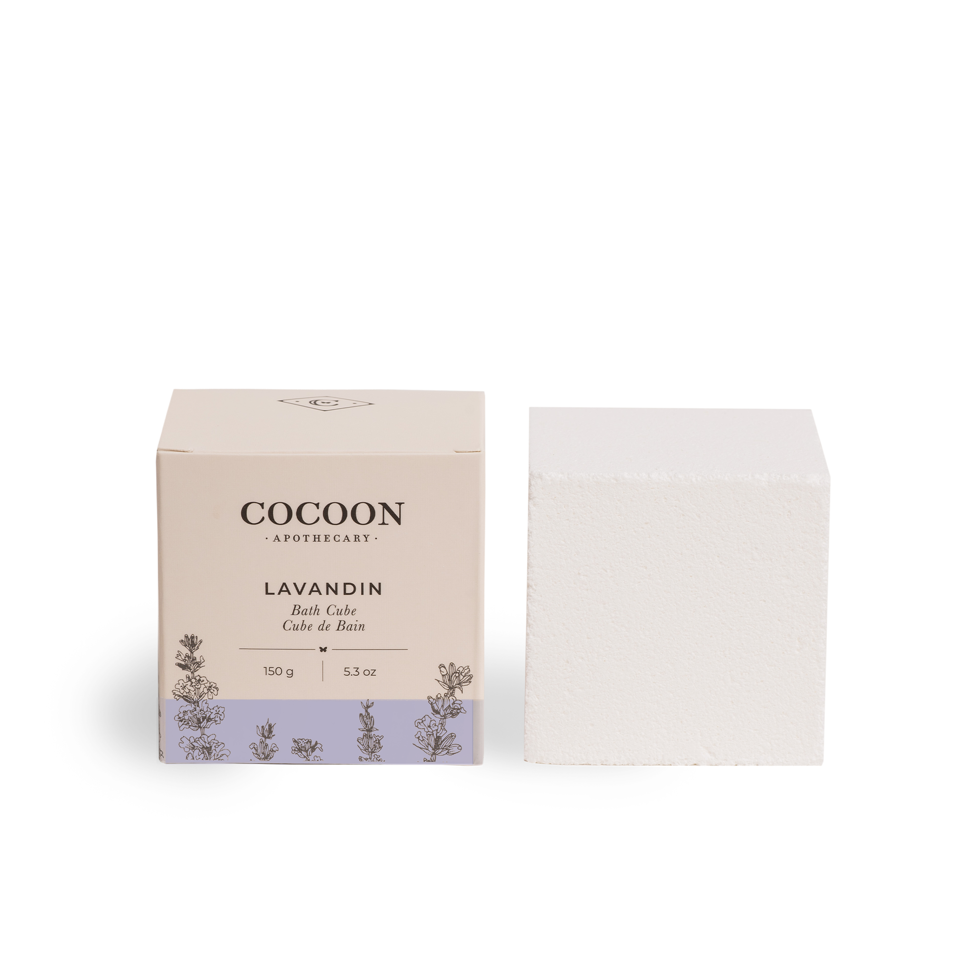 Cube de bain - Lavandin