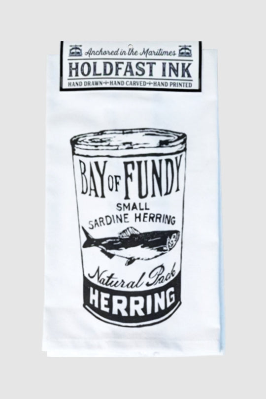 Bay of Fundy Herring Tea Towel