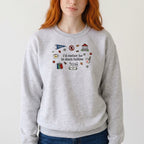 Stars Hollow Embroidered Crewneck Sweatshirt