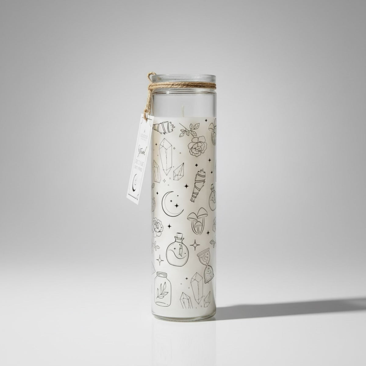 Mystical White Sage Tube Candle
