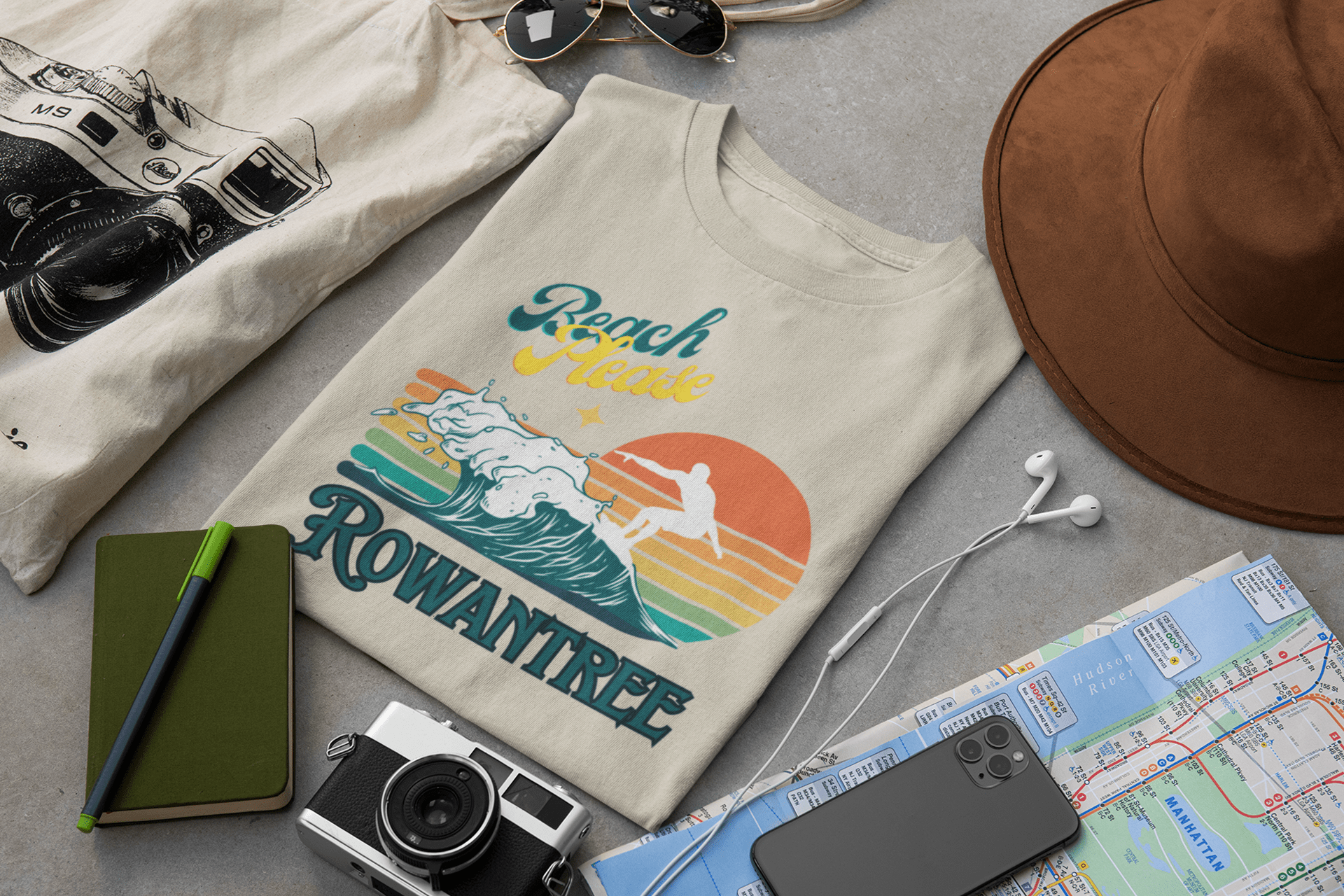 Beach Please Unisex Tee Rowantree