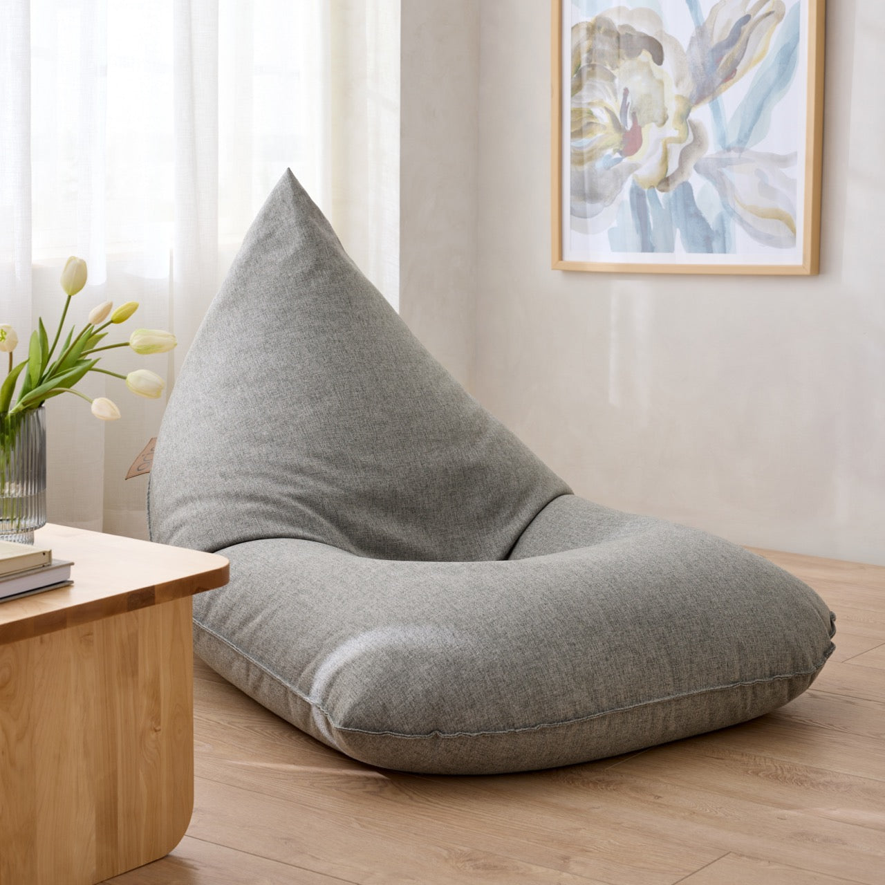 Adult Bean Bag Lounge - Sepia