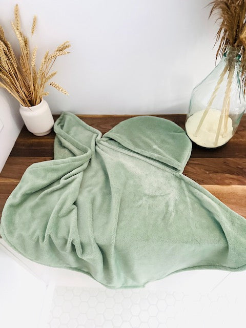 Bath Time Baby Gift Box - Sage