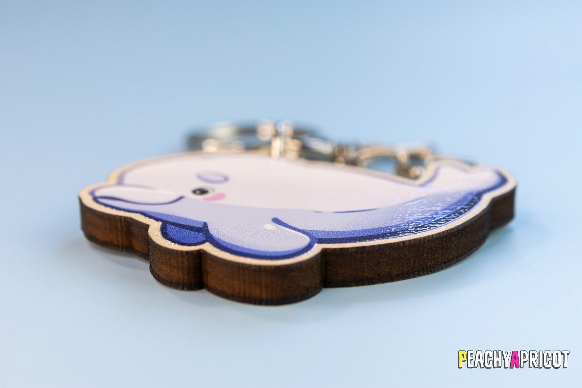 Porte-clés baleine béluga