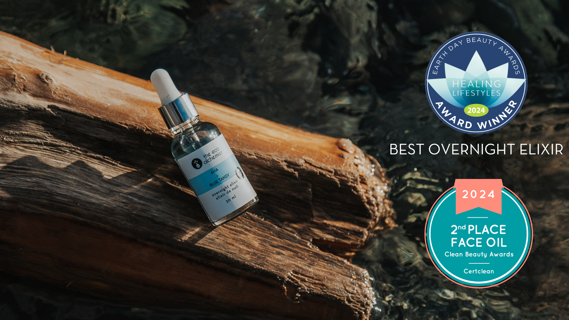 AHA + Blue Tansy Resurfacing Overnight Elixir