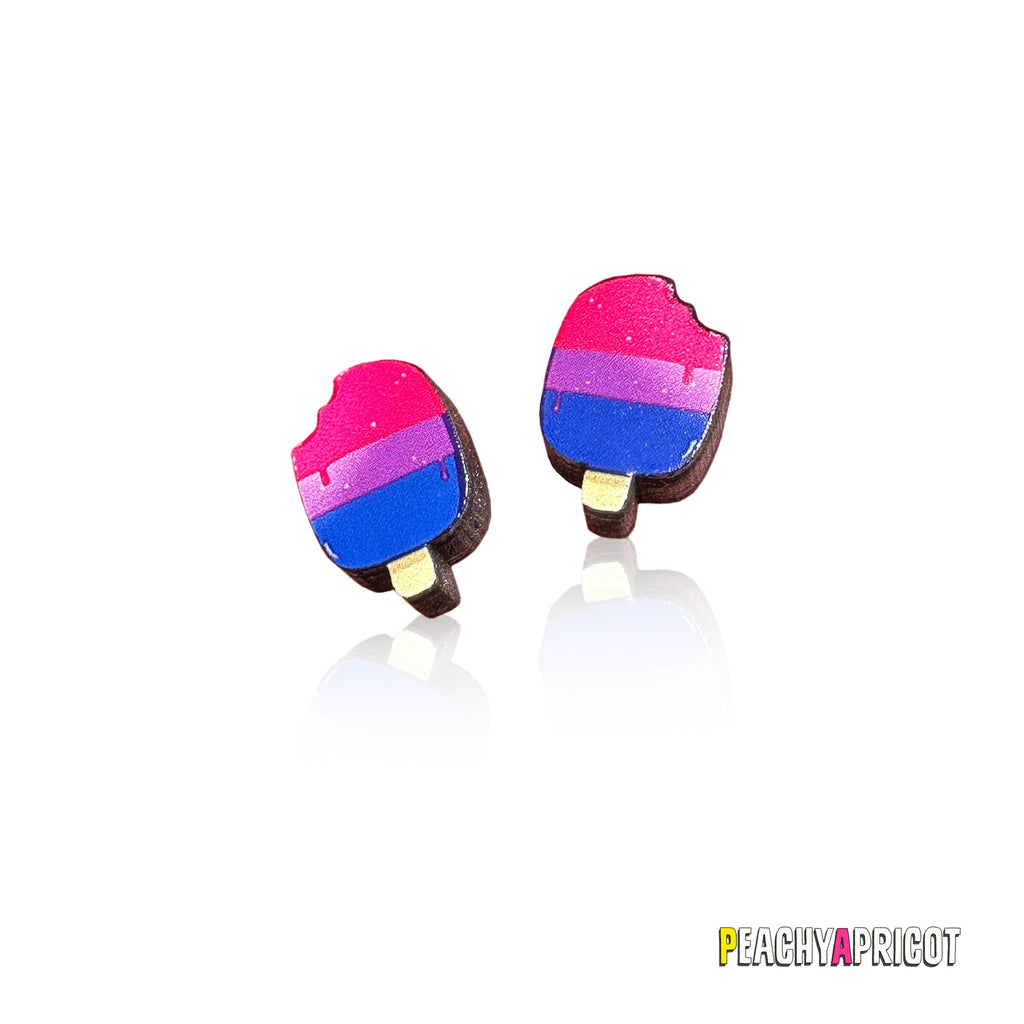 Boucles d'oreilles Bi Pride