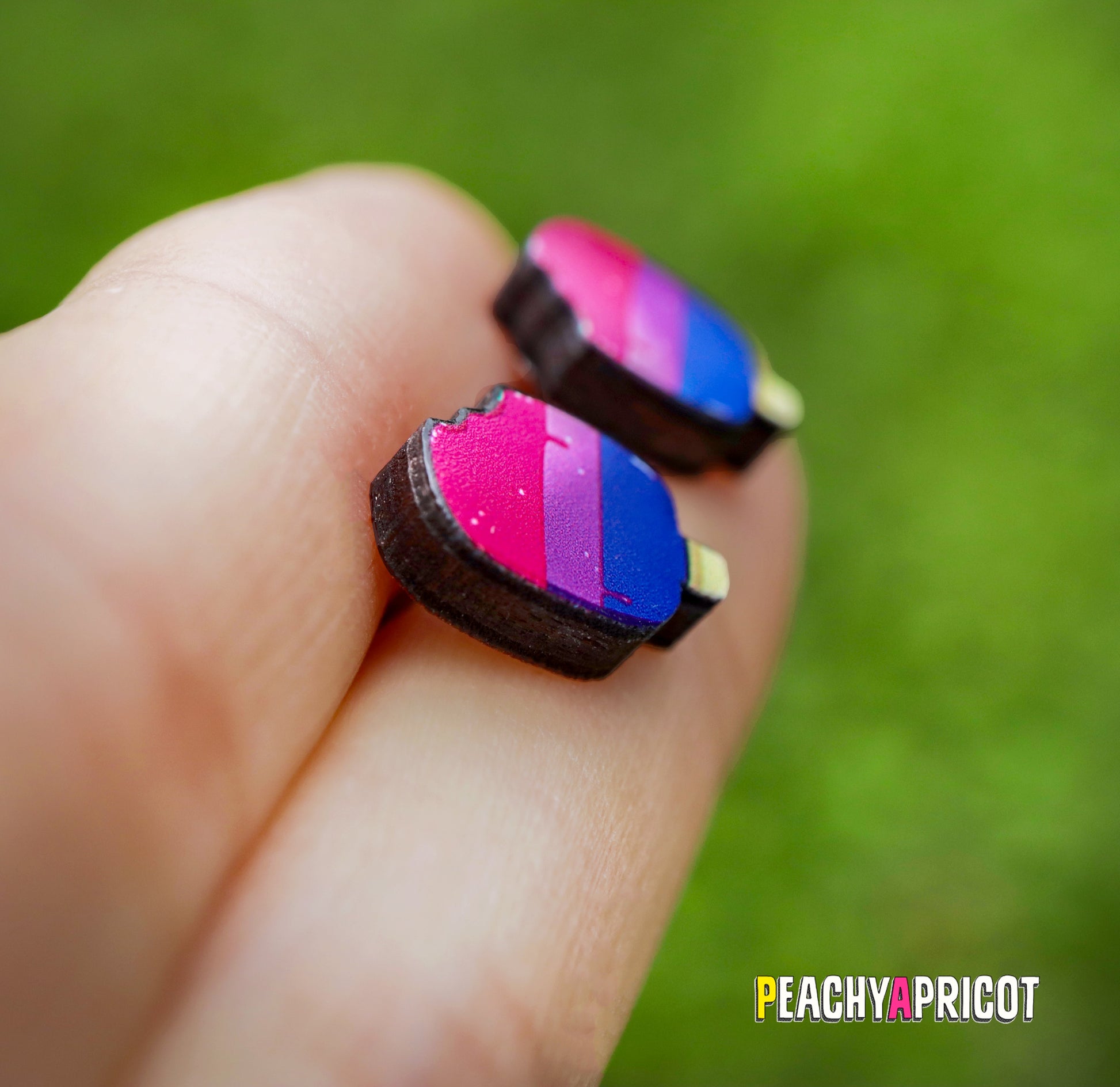 Boucles d'oreilles Bi Pride